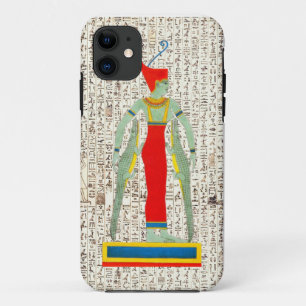 Oud-Egyptische God Sobek hiërogliefen ontwerp Case-Mate iPhone Case