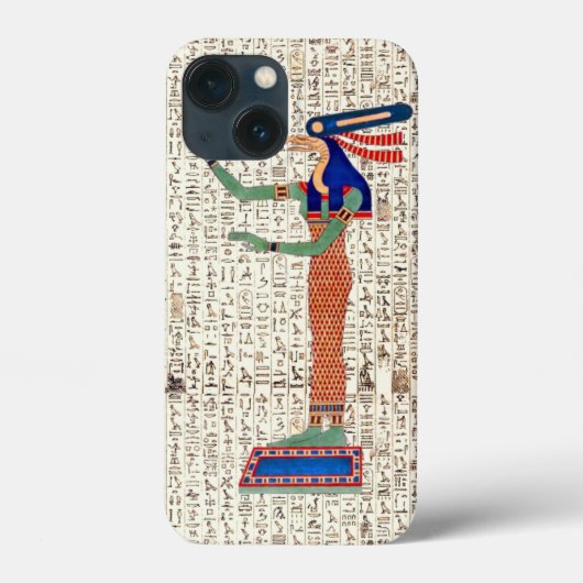 Oud-Egyptische godin hiërogliefen ontwerp Case-Mate iPhone Case (Achterkant)