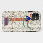 Oud-Egyptische godin hiërogliefen ontwerp Case-Mate iPhone Case (Achterkant (horizontaal))