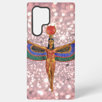 Oud-Egyptische Godin Isis Vleugeltelefoonhoes Samsung Galaxy Hoesje