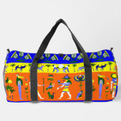 Oud-Egyptische mummie grafkunst Plunjezak (Achterkant)