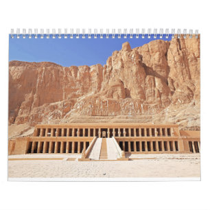 Oud-Egyptische tempel van Hatsjepsoet Luxor Land Kalender