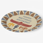 Oud-Egyptische themafeest Papieren Bordje (Gekanteld)