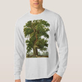  oud eiken boom tuinieren tshirt (Voorkant)