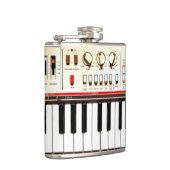 Oud elektrisch toetsenbord heupfles (Rechts)