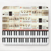Oud elektrisch toetsenbord muismat (Voorkant)