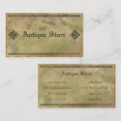 Oud en Antiek Visitekaartje (Voorkant / Achterkant)