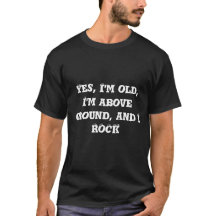 Oud en ik rots, T-shirt