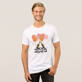 Oud en Nieuw 2025, Nieuwjaarsviering t-shirts (Voorkant volledig)