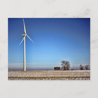 Oud en nieuw briefkaart