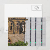 Oud en nieuw briefkaart (Voorkant / Achterkant)