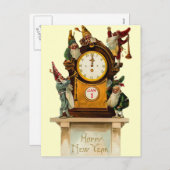 oud en nieuw Briefkaart (Voorkant / Achterkant)