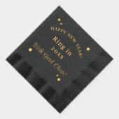 Oud en Nieuw Cheer Folie Servetten (Rechts)