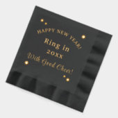 Oud en Nieuw Cheer Folie Servetten (Links)