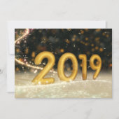 Oud en Nieuw-feest 2019 Kaart (Voorkant)
