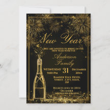 Oud en Nieuw Feest Borrelende Viering