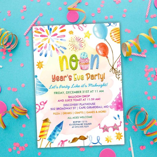 Oud en Nieuw Feest Uitnodiging