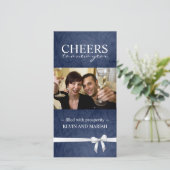 Oud en Nieuw Foto Kaarten (Staand voorkant)