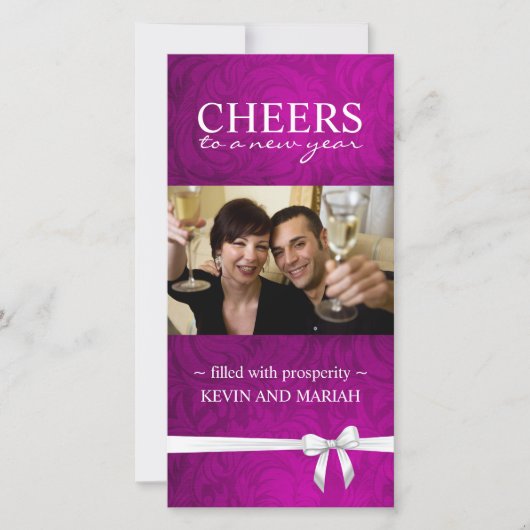 Oud en Nieuw Foto Kaarten (Voorkant)