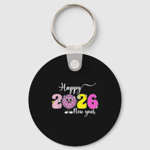 Oud en Nieuw Hallo 2026 Gelukkig Nieuwjaar 2026 Di Sleutelhanger