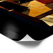 Oud en Nieuw in Monaco Perfect Poster (Hoek)