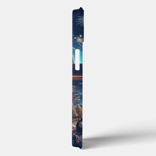 Oud en Nieuw in New York City Case-Mate iPhone Case (Achterkant / Rechts)