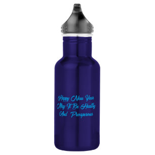Oud en nieuw in New York City Waterfles