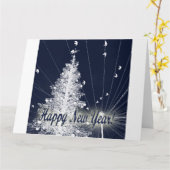 Oud en nieuw kaart (Gele Bloem)