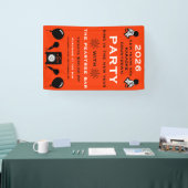 Oud en Nieuw Karaoke Countdown Spandoek (Beurs)