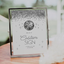 Oud en Nieuw Laatste Disco van het Jaar Custom Sig