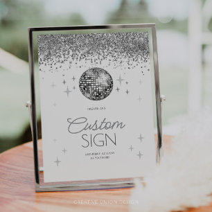 Oud en Nieuw Laatste Disco van het Jaar Custom Sig