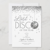 Oud en Nieuw Laatste Disco van het Jaar Kaart (Voorkant)