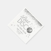 Oud en Nieuw Laatste Disco van het Jaar Servet (Hoek)