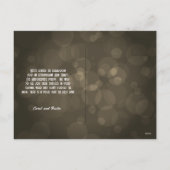 Oud en Nieuw Masquerade Party Feestdagenkaart (Achterkant)