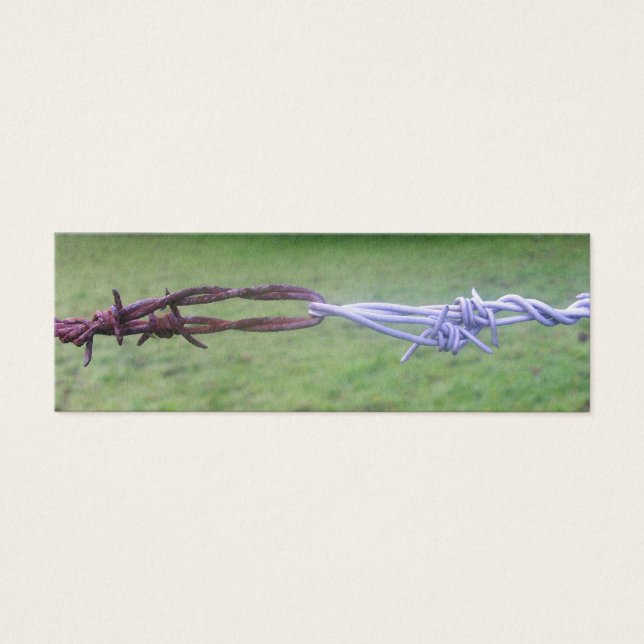 Oud en nieuw mini visitekaartjes (Voorkant)