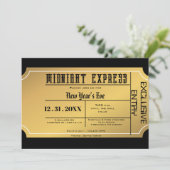 Oud en Nieuw Uitnodiging (Staand voorkant)