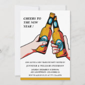 Oud en nieuw uitnodiging Bier Merry (Voorkant)