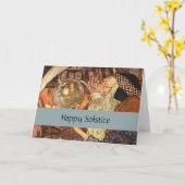 Oud en Nieuw Vader Tijd Kaart (Gele Bloem)