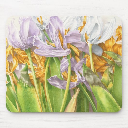 Oud en onderweg Mousepad Muismat (Voorkant)