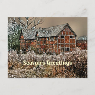 OUD ENGELAND HET UK FEESTDAGENKAART