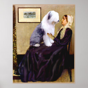 Oud-Engels 1 -  Fluiters Moeder Poster