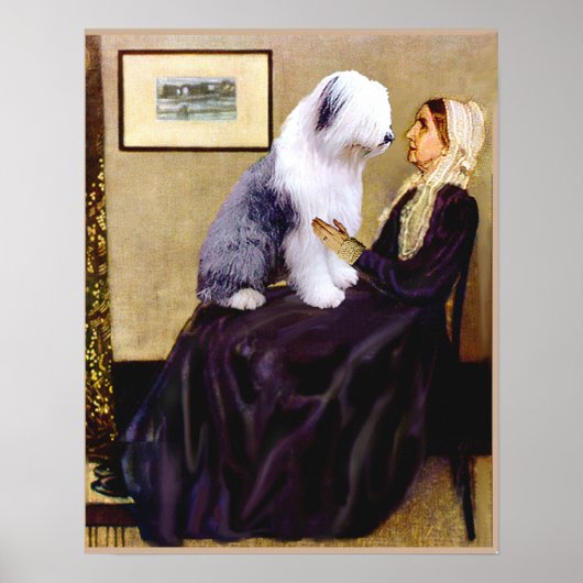 Oud-Engels 1 -  Fluiters Moeder Poster (Voorkant)