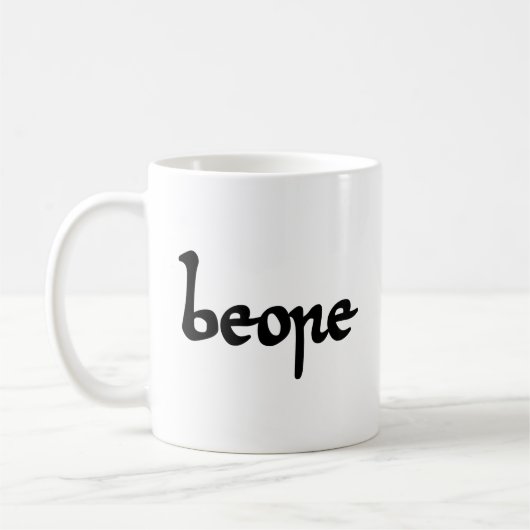 Oud Engels Beer Koffiemok (Links)