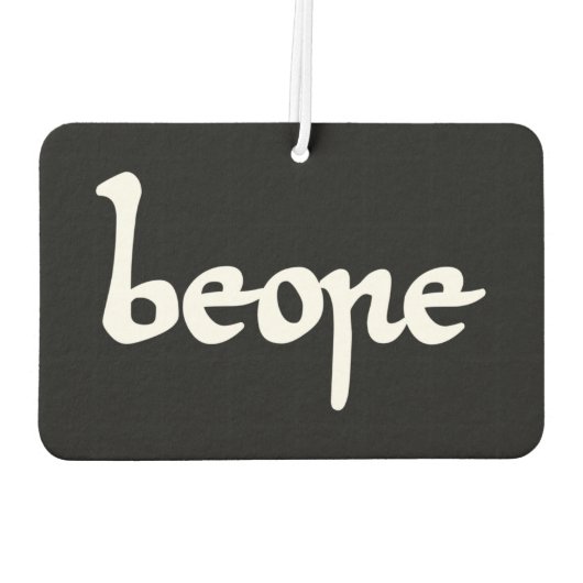 Oud Engels Beer Luchtverfrisser (Achterkant)