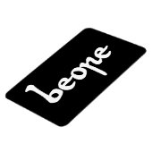 Oud Engels Beer Magneet (Linkerzijde)