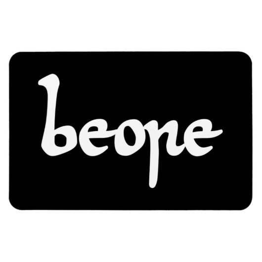 Oud Engels Beer Magneet (Horizontaal)