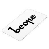 Oud Engels Beer Magneet (Linkerzijde)