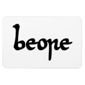 Oud Engels Beer Magneet (Horizontaal)