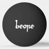Oud Engels Beer Ping Pong Ball (Achterkant)