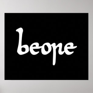 Oud Engels Beer Poster